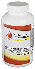 Multinutrient, Hypoallergenic, Life Extension Formula